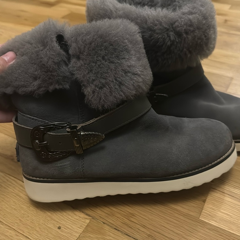Australia Luxe Collective Yvent short boot with buckle